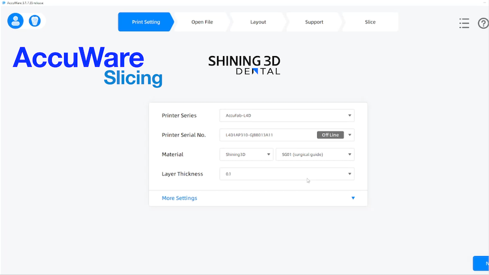 AccuWare 3D Printing Software